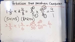 MATEMATIKA KELAS 5 PERKALIAN PECAHAN CAMPURAN DAN BILANGAN BULAT