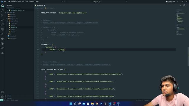 How to connect postgresql with django project ? | DRF