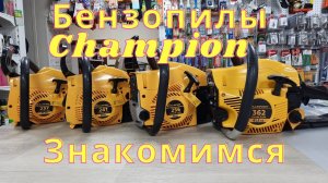 Обзор бензопил чемпион! Стоит ли их покупать?
