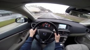 Volvo V40 Cross Country T4 4WD 180BHP POV test drive GoPro