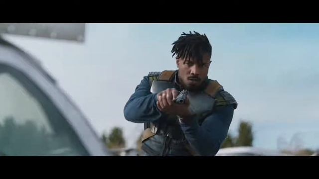 Киллмонгер убивает Улисса Кло ⁄ Чёрная Пантера 2018