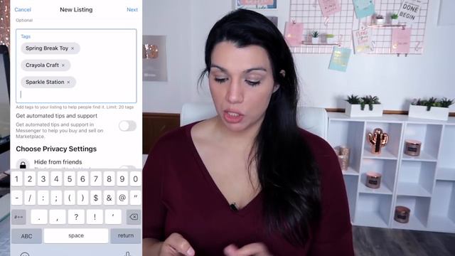 Listing on Facebook Marketplace | How to Make Money From Home | Step by Step Tutorial | Shipping смотреть онлайн