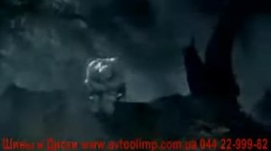 Креативная реклама шины Michelin с их логотипом.avi