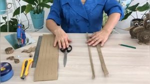 Мастер-класс "Поделки из гофрированного картона"