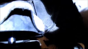 Замена задних амортизаторных стоек на идеальной  Audi 100 C4 Quattro.