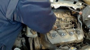 TOYOTA Estima 3 0 4WD Замена катушки 15 02 2022