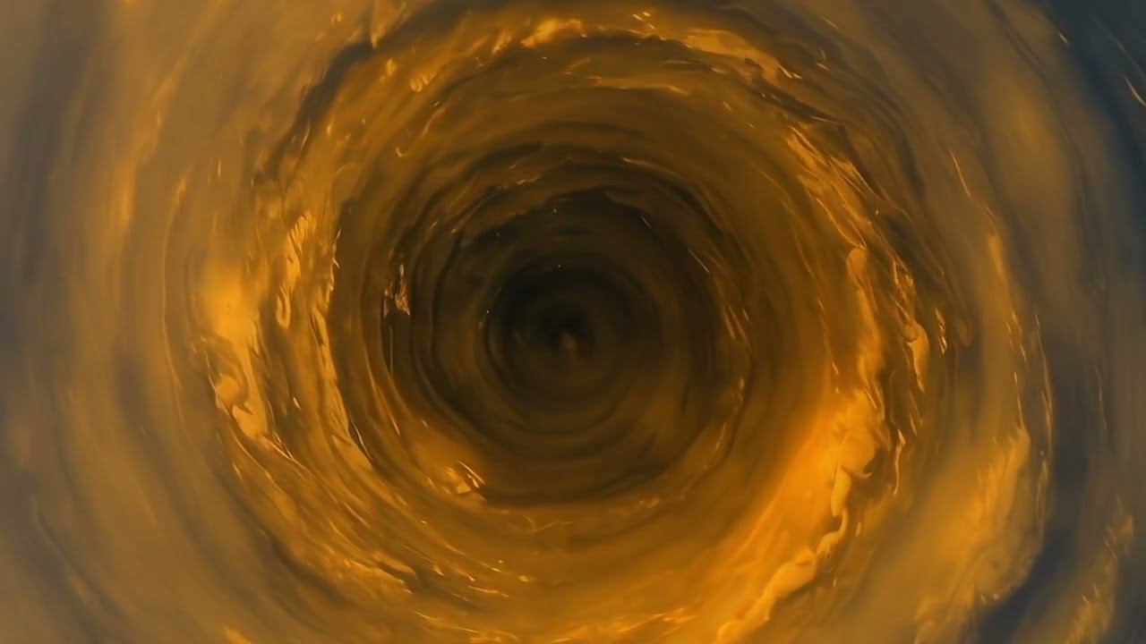 Огромный ураган на Сатурне диаметром 1600 километров смотреть онлайн