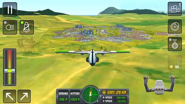 Flight Sim 2018 #3 Flight to San Francisco - Airplane Simulator - Android iOS Gameplay FHD смотреть онлайн