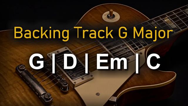 Rock Pop Backing Track G Major | 70 BPM | Guitar Backing Track смотреть онлайн