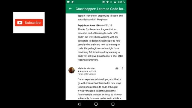 Learn Coding From Google's  Grasshopper App