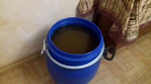 Брага из концентрированного виноградного сока.
