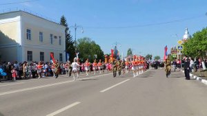 День Победы.Парад в г.Обояни!