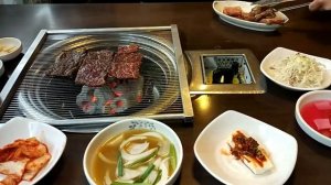 Еда в Южной Корее, Как готовится Мясо Пулькоги "Огненное" - ресторан в Сеуле Корейская Кухня