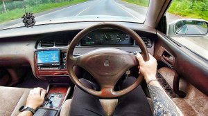 1993 Toyota Crown (S140) 2.5 AT - POV TEST DRIVE