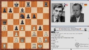 Шахматы. Вольфганг Ульман. ПАМЯТНАЯ ПАРТИЯ в любимом дебюте!