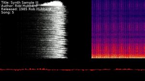 Rob Hubbard - Synth Sample III | Song 5 [#C64] [#SID]