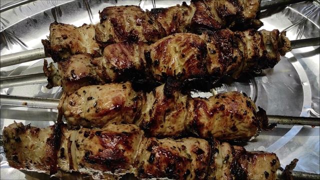 РЕЦЕПТ ШАШЛЫКА.Шашлык с корейки на шишках.Дачный шашлык.