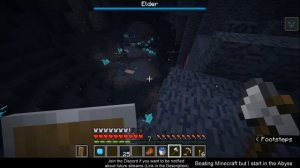 Beating Minecraft but I start in the Abyss