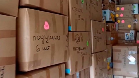 В Германии некоммерческая организация отправляет гуманитарную помощь жителям Донбасса