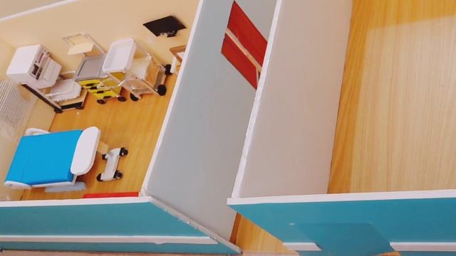 hospital model making using foam board and papers l best out of waste l drops of art l DIY смотреть онлайн