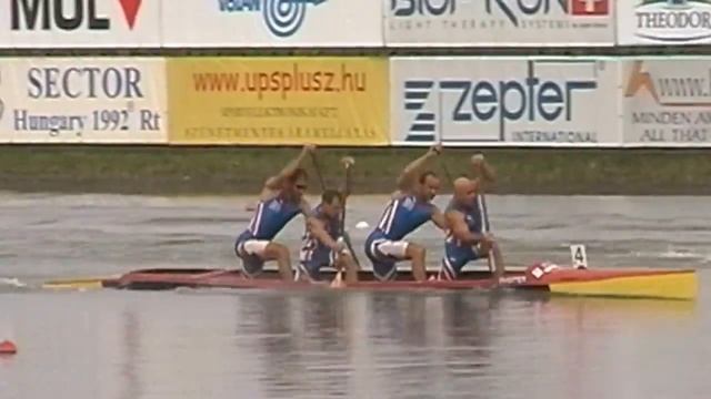 2006 Sprint Canoe World Champ  Szeged C4 200m F Czech team смотреть онлайн