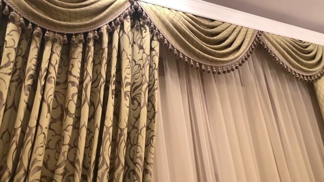 ШТОРЫ 2019. Дизайн и пошив. Текстильное оформление. Покрывало на кровать. Декоративные подушки.
