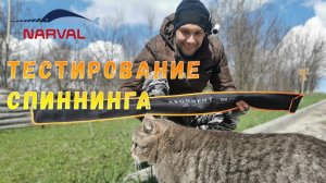 Тестирование спиннинга Narval Argument 2,5м. до 28 гр.