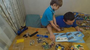 Лего Поезд - Lego train (грузовой)
