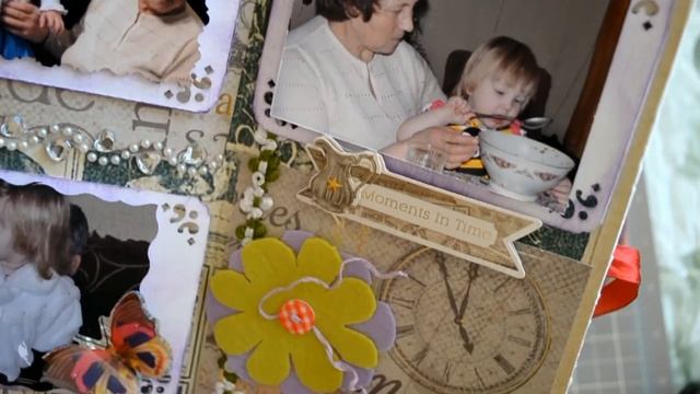 Остановись, мгновенье! Мой мини фотоапальбом. Скрапбукинг. смотреть онлайн