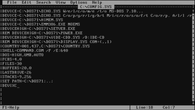 Как установить Windows 1.0 на MS-DOS 7.10 смотреть онлайн