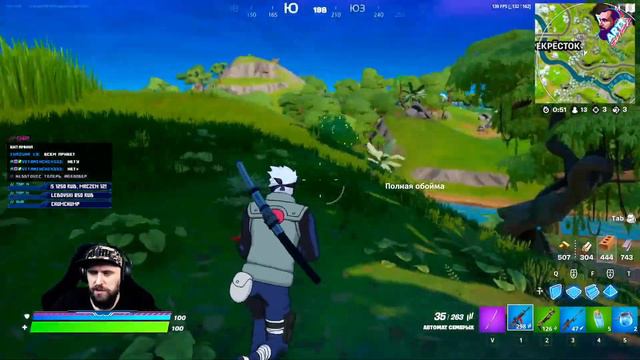 ЖЕСТКИЙ ТОП 1 СИДЯ НА ДЕРЕВЕ! Я ШИНОБИ В ФОРТНАЙТЕ ► FORTNITE смотреть онлайн