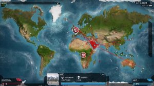 Прохождение Plague inc. Бактерия на крайне сложном уровне, все гены