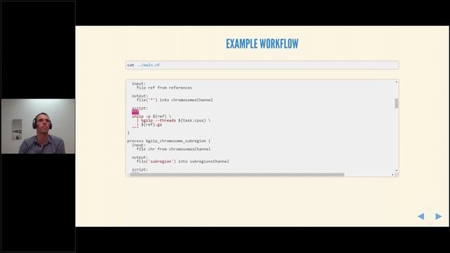Nextflow: Scalable, Shareable & Reproducible workflows across Clouds & Clusters смотреть онлайн