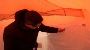 Палатка рыбака Нельма Куб 3 Люкс Профи двухслойная, серебрянка