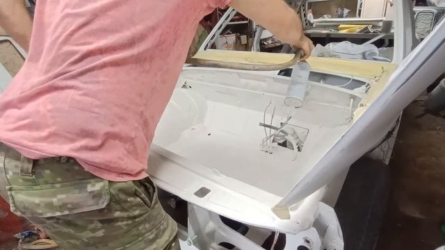 RENOVÁCIA ŠKODA 120L. painting the raptor Body 955 in domestic conditions Vlog_15(REVIEW) смотреть онлайн