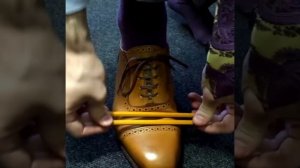 Заломы на Английской обуви