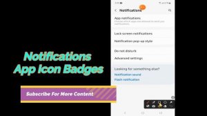 Samsung Galaxy S23 Ultra How to Enable/Disable Notifications App Icon Badges