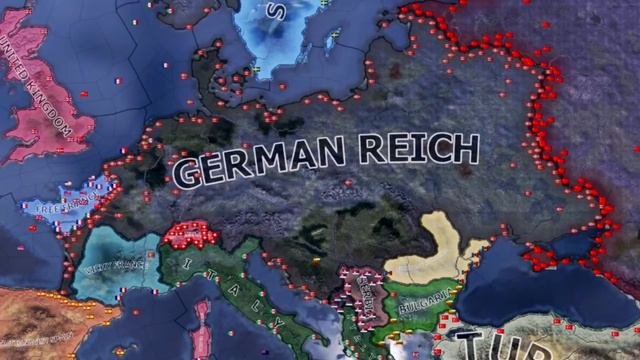 Hoi4 Timelapse But It’s WW2 With WW1 Borders!