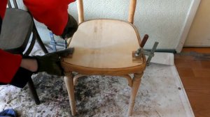 Венский стул реставрация 3 часть