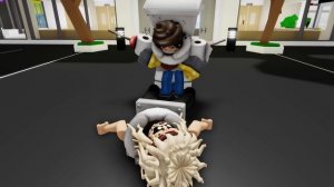 TITAN SPEAKERMAN vs SKIBIDI TOILET IN ROBLOX Brookhaven ?RP - Funny Moments (Skibidi toilet 1 )