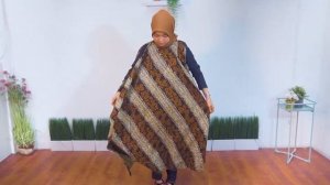 Tutorial Kain Batik Jadi Outer | Tren Fashion Hack Kain Batik