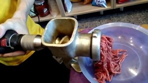 Самодельная Электро-Мясорубка DIY