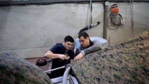 Пошив тентов для лодки.