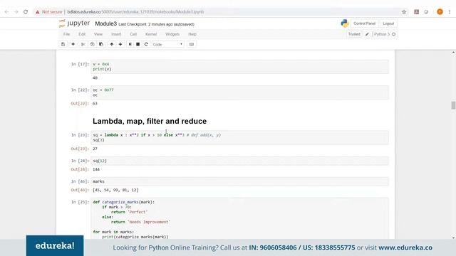 Functions and OOP in Python |  Functions in Python | Edureka | Python Rewind - 4