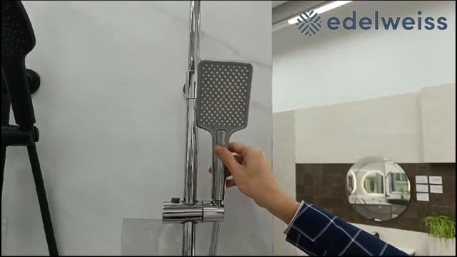 Душевая стойка Black&White UK5015C смотреть онлайн