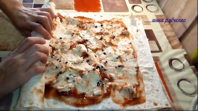 Быстрый ЗАВТРАК из лаваша с творогом. Завтрак для Сладкоежек. .  Breakfast of pita bread.