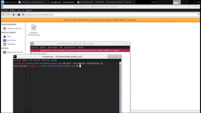 Curso de Perl 1 Variables y Constantes смотреть онлайн