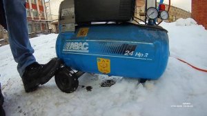 Слив конденсата из компрессора(с подливой)