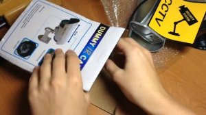 Распаковка камеры видеонаблюдения за 0.05$ с JD.COM