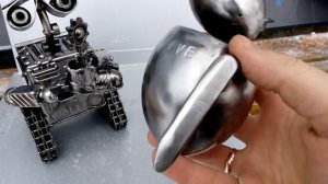 Wall-e + Eve.Artwelding.Metalart.Валли +Ева.